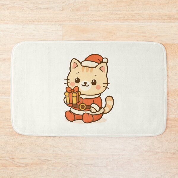 Item preview, Cute Santa Claus Cat Disguised designed and sold by HoopeStylee.