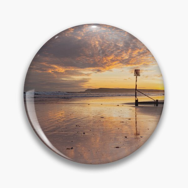 Item preview, Reflections on Redcar Beach designed and sold by krwinterphotos.