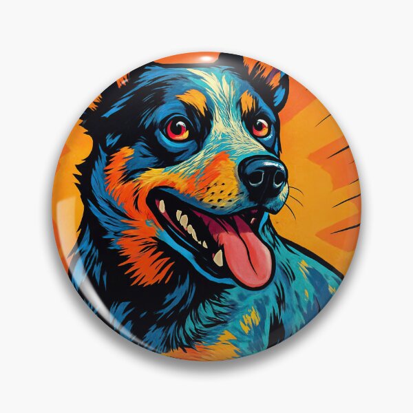 Item preview, Australian Cattle Dog | Comics style - Cartoon designed and sold by ComicsFactory.