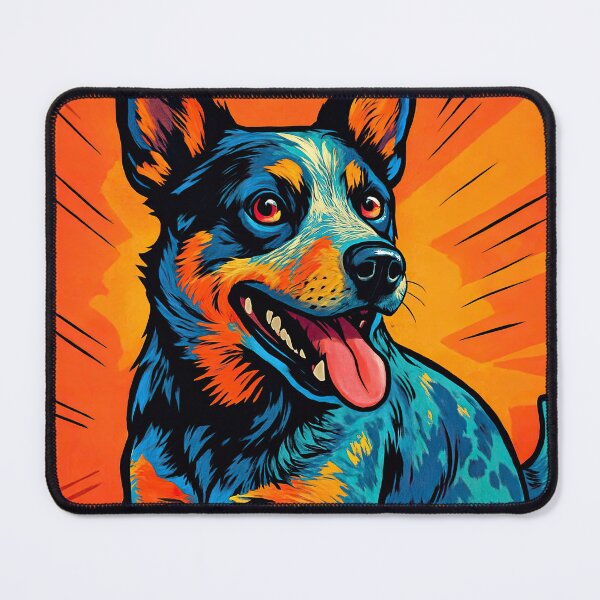 Item preview, Australian Cattle Dog | Comics style - Cartoon designed and sold by ComicsFactory.