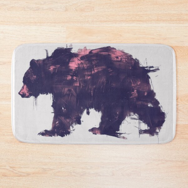 Item preview, Brush Stroke Bear designed and sold by AmbientArtCo.