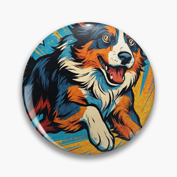 Item preview, Australian Shepherd | Comics style - Cartoon designed and sold by ComicsFactory.