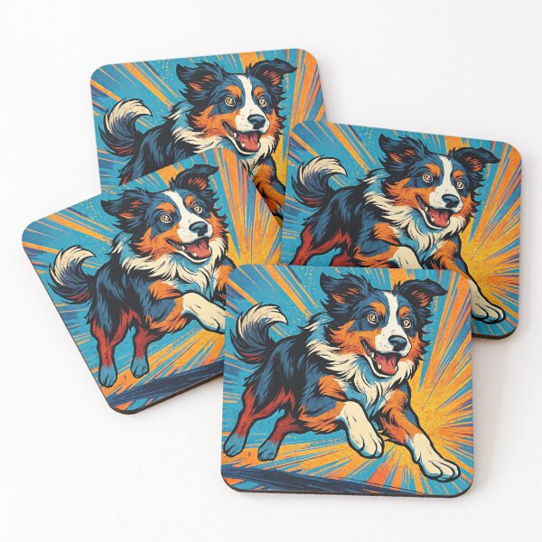Item preview, Australian Shepherd | Comics style - Cartoon designed and sold by ComicsFactory.
