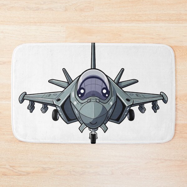 Item preview, Front View Anime Stealth Jet | F-35 Inspired Cartoon Fighter designed and sold by Combat Skies.