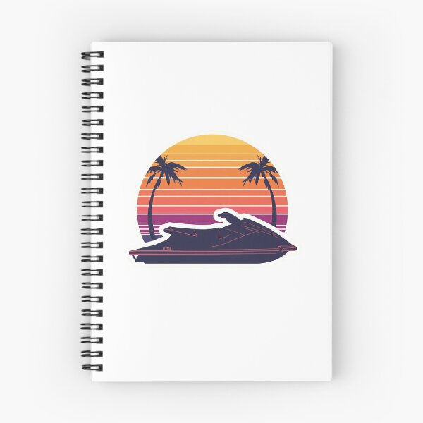 Item preview, Watercolor Jet Ski Ocean Splash Sticker designed and sold by KiValuate.