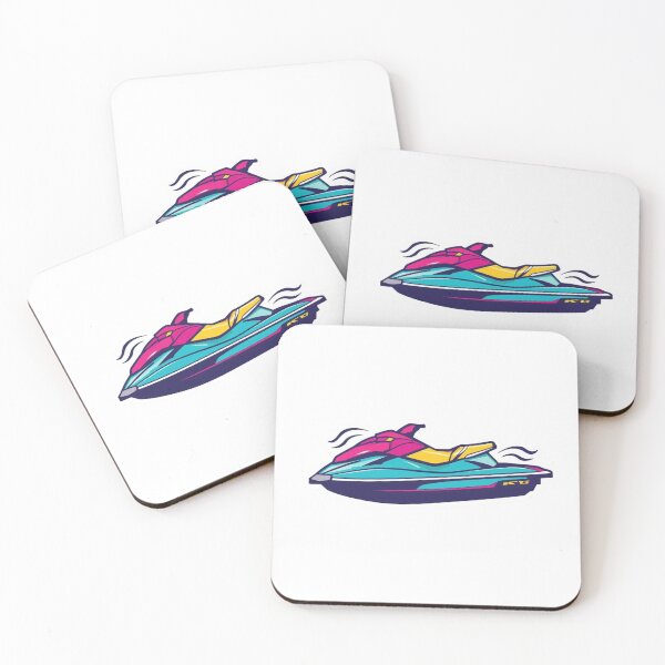 Item preview, Jet Ski Adventure Badge Sticker designed and sold by KiValuate.