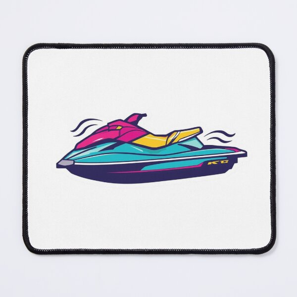 Item preview, Jet Ski Adventure Badge Sticker designed and sold by KiValuate.
