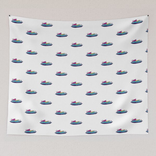 Item preview, Jet Ski Adventure Badge Sticker designed and sold by KiValuate.