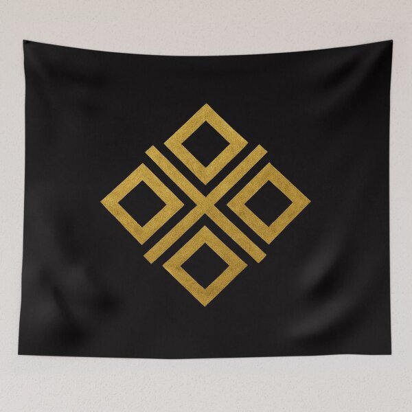 Item preview, Mokosh Slavic Symbol – Golden Protective Emblem designed and sold by Papier Atelier Art.