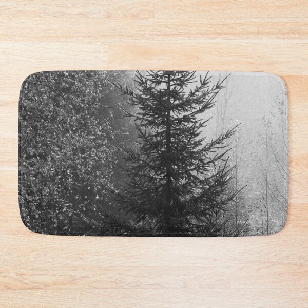 Item preview, Spruce in the fog. Parkkuu 2025 bw designed and sold by Jouko Lehto Photography.