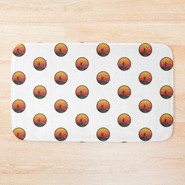Item preview, Watercolor Paddle Board Lake Scene Sticker designed and sold by KiValuate.