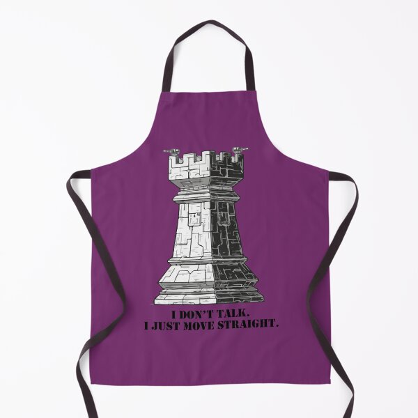 Item preview, space chess - chess pieces - Rook - I DONT TALK I JUST MOVE STRAIGHT designed and sold by Prtina.