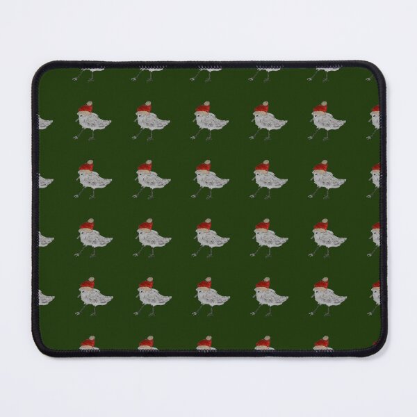 Item preview, Christmas time, sandpiper is wearing Santa hat designed and sold by NataliaFlaherty.
