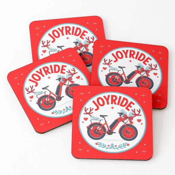 Item preview, Joyride Christmas E-Bike – Festive Holiday Bicycle Design designed and sold by Zuday.