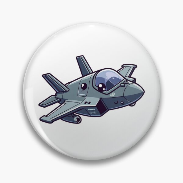 Item preview, Flying Anime Stealth Jet | F-22 Inspired Cartoon Fighter Art designed and sold by Combat Skies.