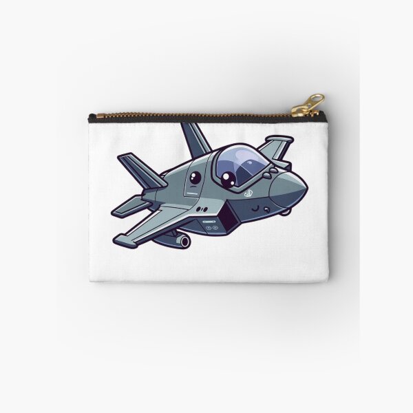 Item preview, Flying Anime Stealth Jet | F-22 Inspired Cartoon Fighter Art designed and sold by Combat Skies.
