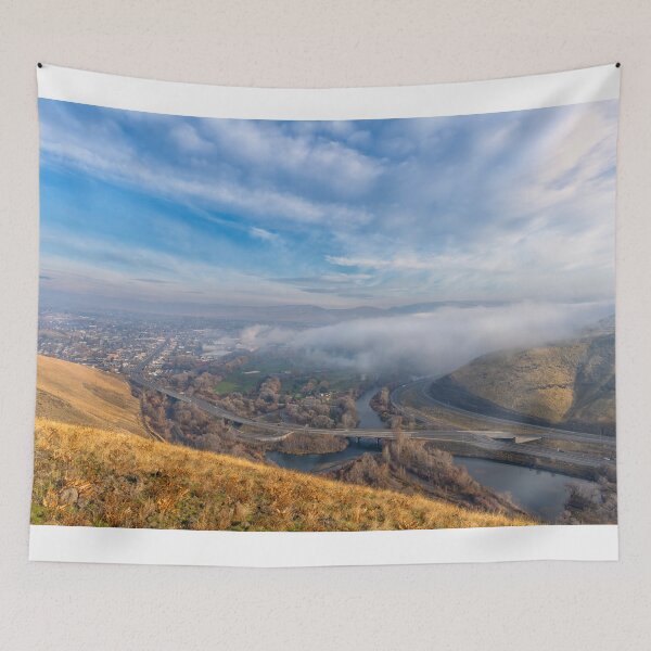 Item preview, Fog Clearing over Selah designed and sold by DawsonImages.