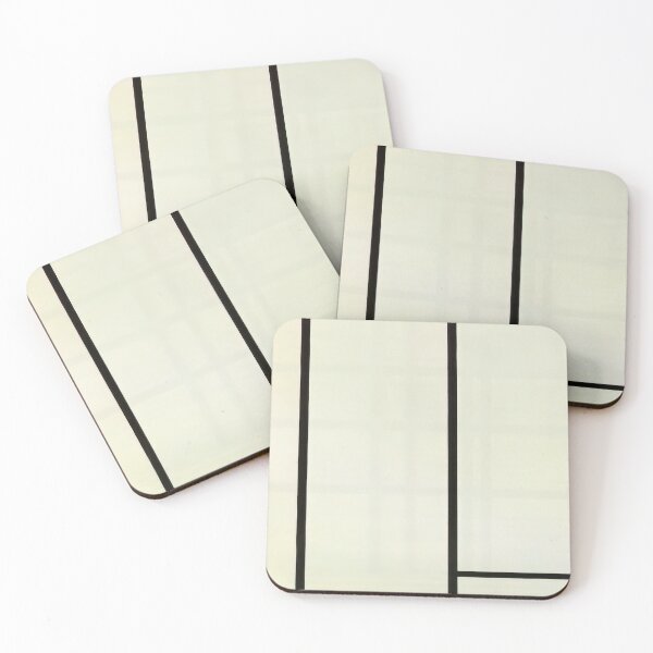 Item preview, Piet Mondrian - Vertical Composition With Blue And White designed and sold by meldefiart.