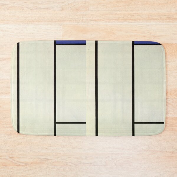 Item preview, Piet Mondrian - Vertical Composition With Blue And White designed and sold by meldefiart.
