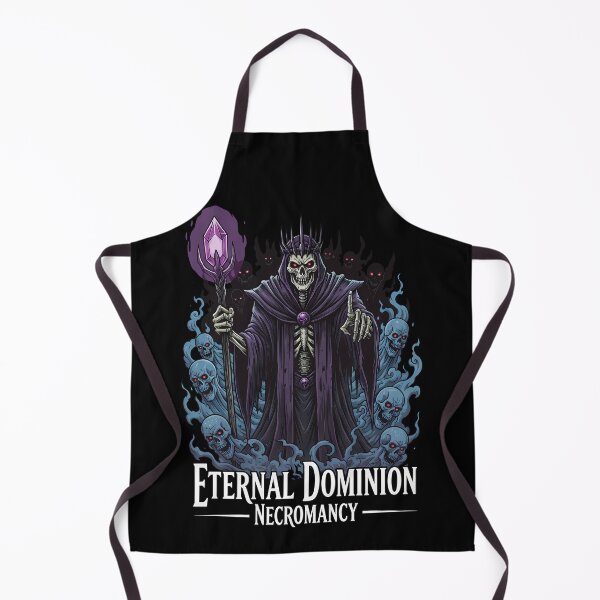 Item preview, Eternal Dominion Necromancy Skeleton King Dark Fantasy designed and sold by k3rstman1.