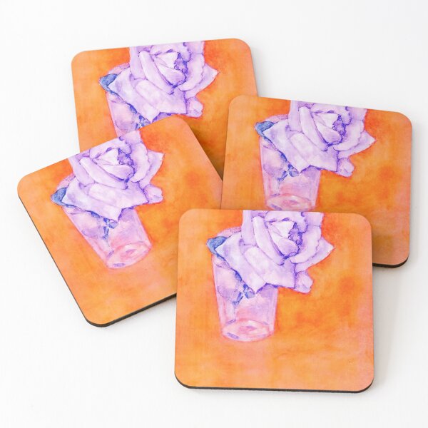 Item preview, Piet Mondrian - White Rose In A Glass designed and sold by meldefiart.