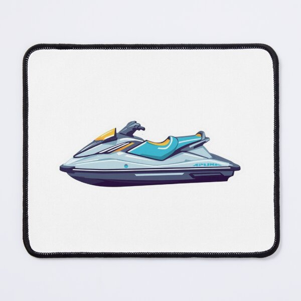Item preview, Tropical Jet Ski Paradise Sticker designed and sold by KiValuate.