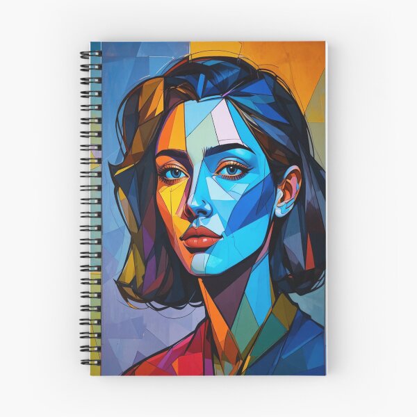 Item preview, Cubist portrait of a woman designed and sold by Hot4Shirt.