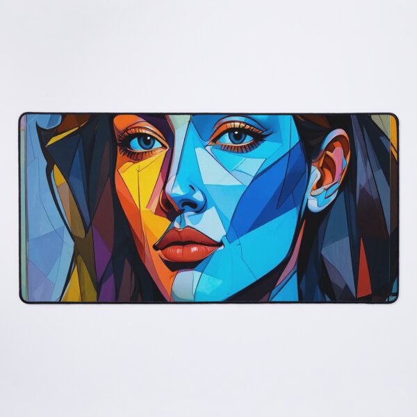 Item preview, Cubist portrait of a woman designed and sold by Hot4Shirt.
