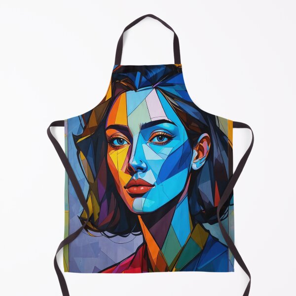Item preview, Cubist portrait of a woman designed and sold by Hot4Shirt.