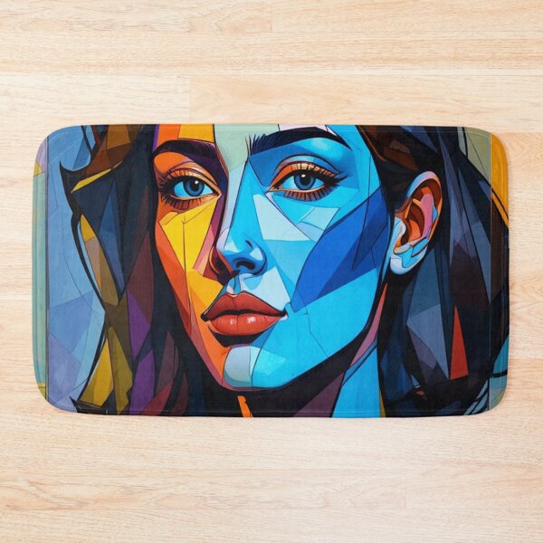 Item preview, Cubist portrait of a woman designed and sold by Hot4Shirt.