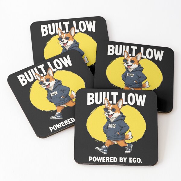 Item preview, Pegatina genial de Corgi Urbano – Arte canino divertido designed and sold by The Ring Foundry.