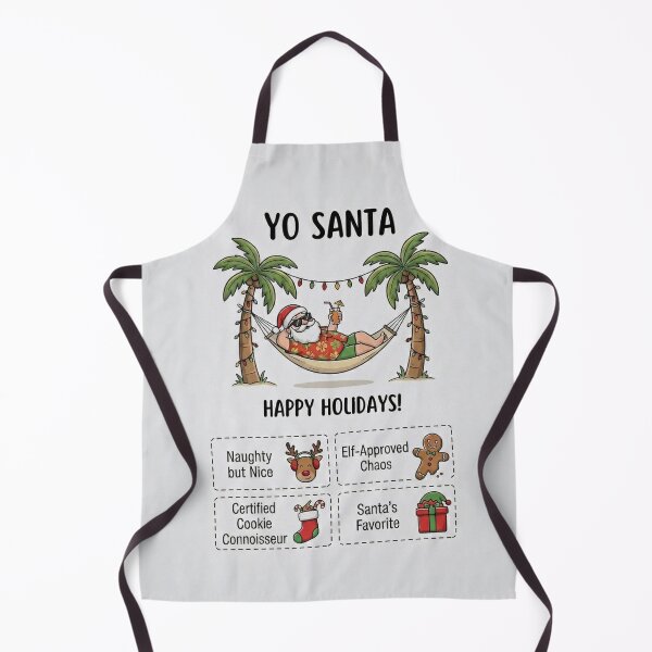 Item preview, Yo Santa - Funny Summer Christmas Beach & Hammock designed and sold by Miss Cutie Designs.