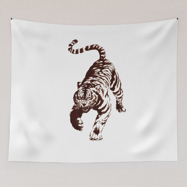 Item preview, Tiger Design designed and sold by JXIllustrations.