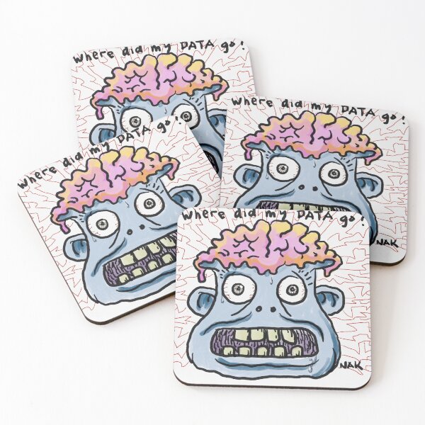 Item preview, Brain oozing out of head designed and sold by Raymond Nakamura.