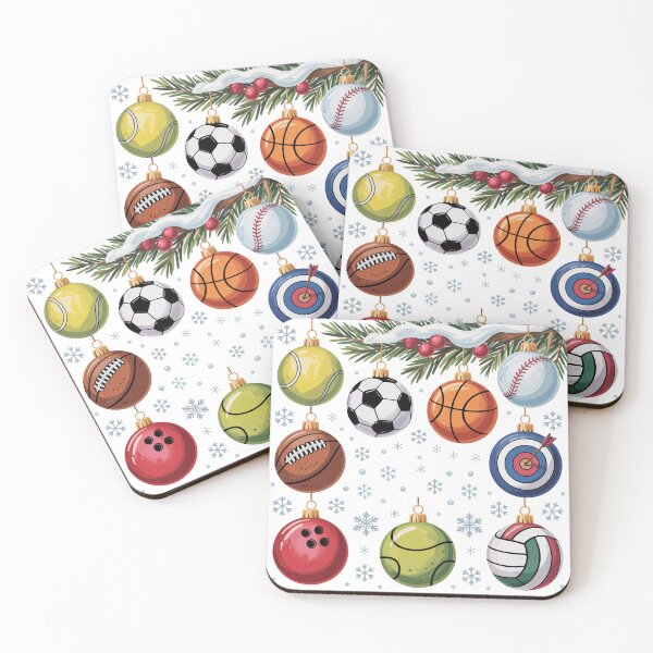 Item preview, Sports-Themed Christmas Ornaments designed and sold by jkrphoto.