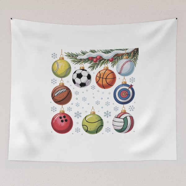 Item preview, Sports-Themed Christmas Ornaments designed and sold by jkrphoto.