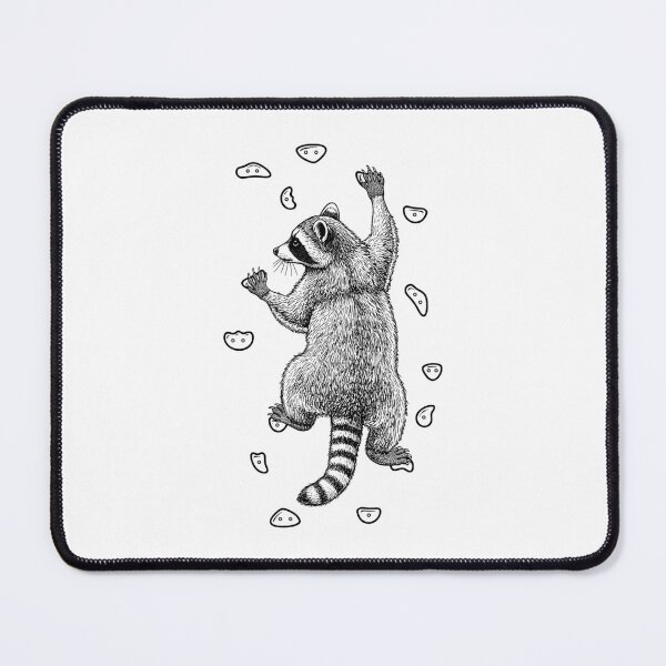 Item preview, Rock Climber Indoor Wall Climbing Raccoon Funny Climbers designed and sold by GrandeDuc.