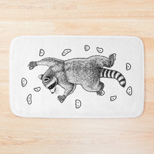 Item preview, Rock Climber Indoor Wall Climbing Raccoon Funny Climbers designed and sold by GrandeDuc.