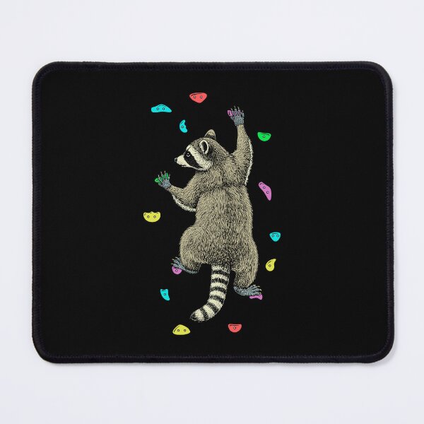 Item preview, Rock Climber Indoor Wall Climbing Raccoon Funny Climbers designed and sold by GrandeDuc.