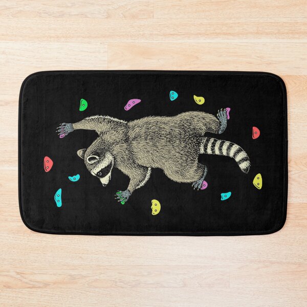 Item preview, Rock Climber Indoor Wall Climbing Raccoon Funny Climbers designed and sold by GrandeDuc.
