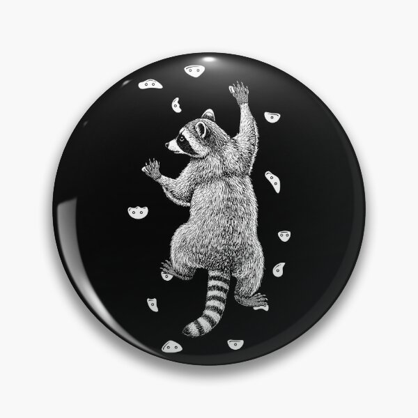 Item preview, Rock Climber Indoor Wall Climbing Raccoon Funny Climbers designed and sold by GrandeDuc.