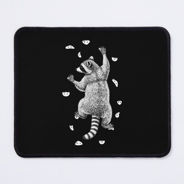 Item preview, Rock Climber Indoor Wall Climbing Raccoon Funny Climbers designed and sold by GrandeDuc.