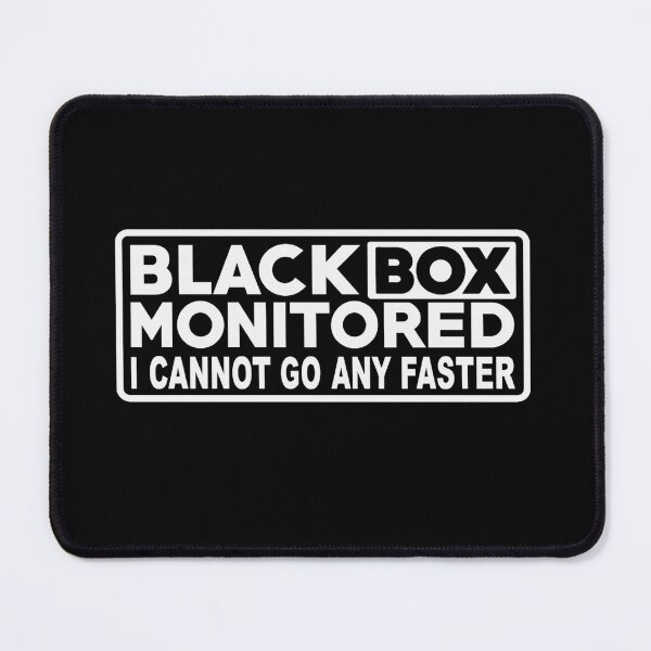 Item preview, BLACK BOX MONITORED FUNNY CAR STICKERS DECALS YOUNG DRIVER BUMPER WINDOW VINYL designed and sold by ezuldeen48.