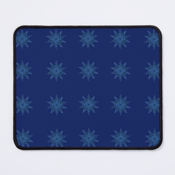 Item preview, Stars in a blue glitter look - pattern on a dark blue background designed and sold by MarionsArt.