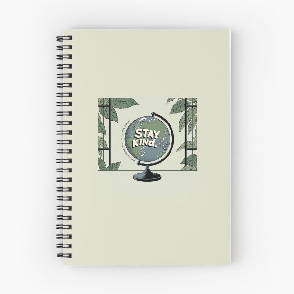 Aperçu de l'œuvre Stay Kind GLOBE créée et vendue par SolidOFFMerch.