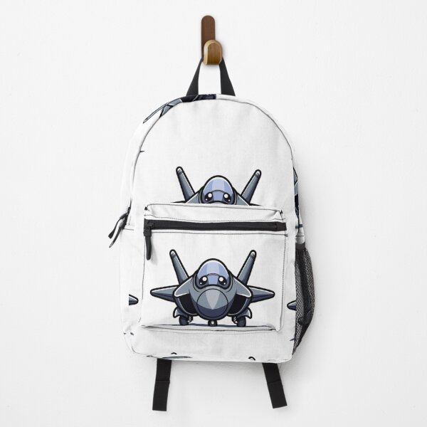 Item preview, Front View Anime Stealth Jet | F-22 Inspired Cartoon Fighter designed and sold by Combat Skies.