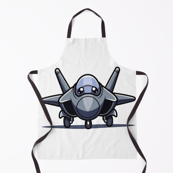 Item preview, Front View Anime Stealth Jet | F-22 Inspired Cartoon Fighter designed and sold by Combat Skies.