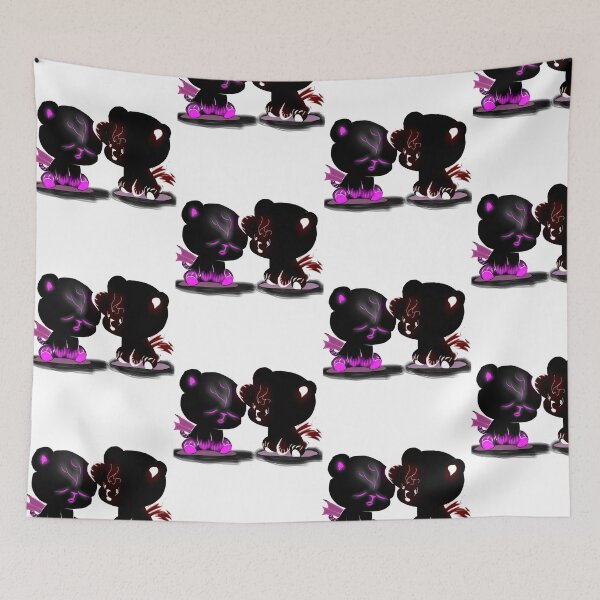 Item preview, Copy of . “Dark Glow Teddy – Neon Night Bear Art” designed and sold by kerissfantasyart .