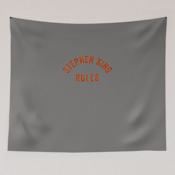 Aperçu de l'œuvre T-SHIRT STEPHEN KING RULES créée et vendue par KloeHealeyd.