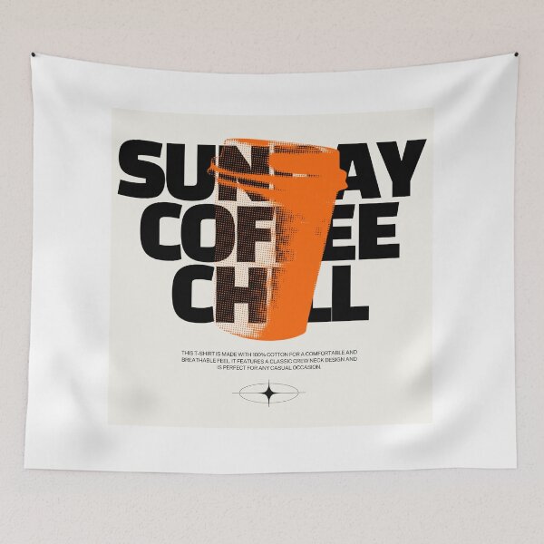Item preview, Sunday cofee chill, Sunday, Funday designed and sold by Trendingvibes89.